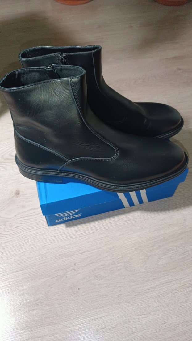 Fermuarlı Siyah Erkek Bot - Görsel 3