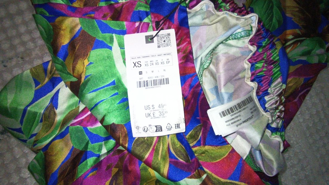 Kadın Çok Renkli Bohem Pilili Pantolon - Görsel 4