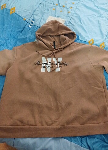 xxl Beden camel Renk Defacto kadın Sweatshirt