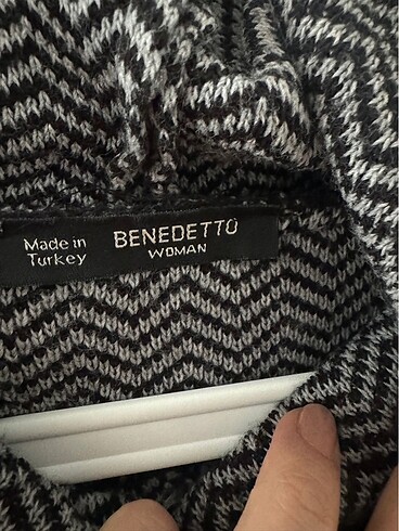 s Beden gri Renk Kapşonlu Triko Sweat