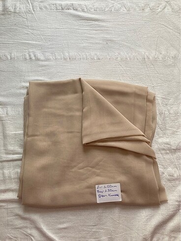 Parça Şifon Kumaş En 1.50X Boy 2.30