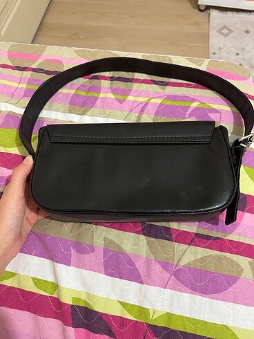  Beden siyah Renk baget çanta