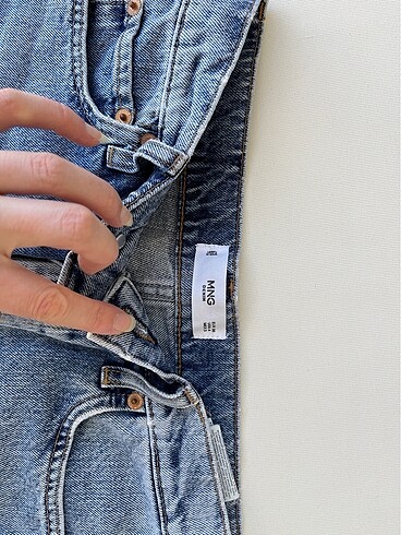 36 Beden MANGO JEAN ŞORT