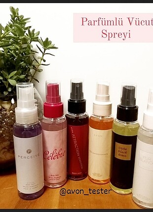 Avon vücut spreyi 