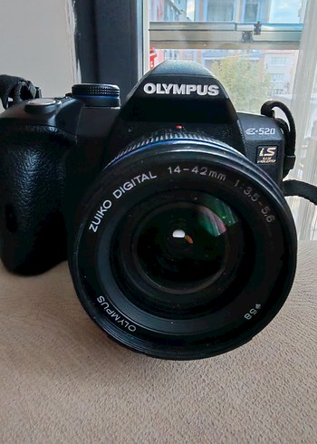  Beden Olympus E-520 Dijital Kamera Mavi