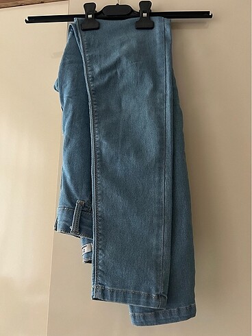 acik mavi defacto skinny pantolon