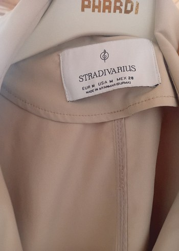 Bej Uzun Kadın Trençkot - Görsel 4