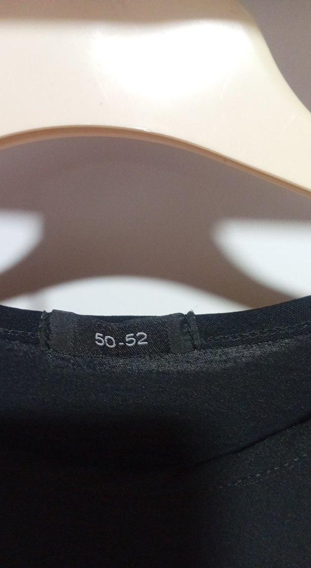 Siyah Uzun Kollu Basic Keten Tunik ikili - Görsel 3