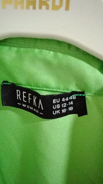 Yeşil saten gömlek - Görsel 2