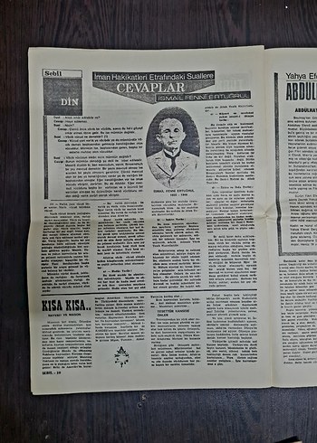  Beden Renk SEBİL Siyasi Edebi Tarihi Gazete Dergi