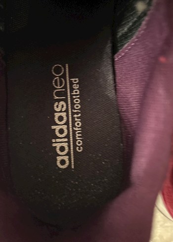 Bordo Adidas Kadın Spor Ayakkabı. Orijinal ürün. - Görsel 6