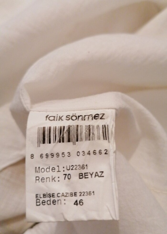 Faik Sönmez Elbise - Görsel 4