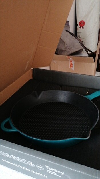 Schafer Guss Chef 28 cm Döküm Tava