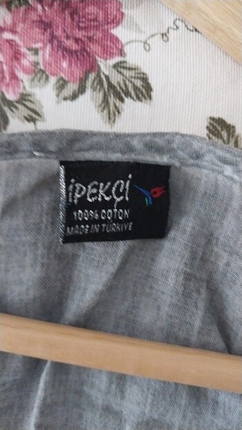 İpekçi Buzgulu Cepli Keten Elbise - Görsel 3