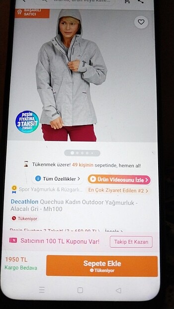 Quechua Yagmurluk - Görsel 8