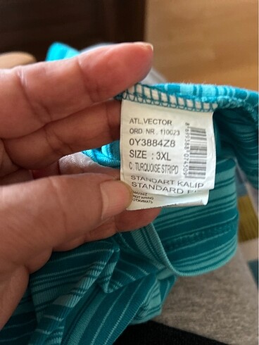 xxl Beden çeşitli Renk LCW Çizgili Tişört