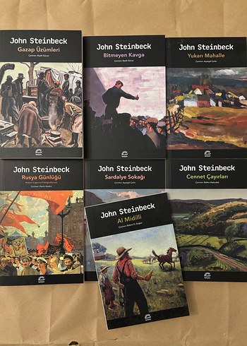 John Steinbeck 7 Kitap Seti