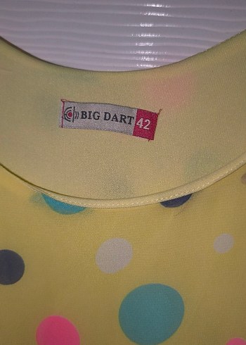 Sarı Çiçekli Kız Çocuk Volanlı Elbise - Görsel 3