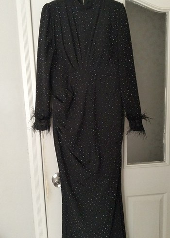 Taş işlemeli abiye - Görsel 3