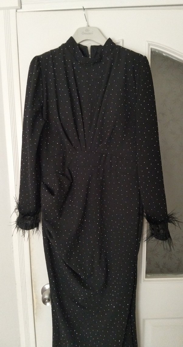 Taş işlemeli abiye - Görsel 2