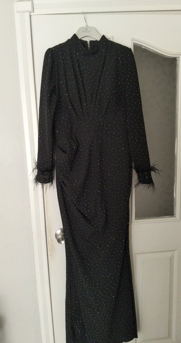 Taş işlemeli abiye - Görsel 3