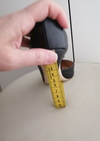 Hakiki Deri Siyah Süet Kadın Bot - Görsel 8