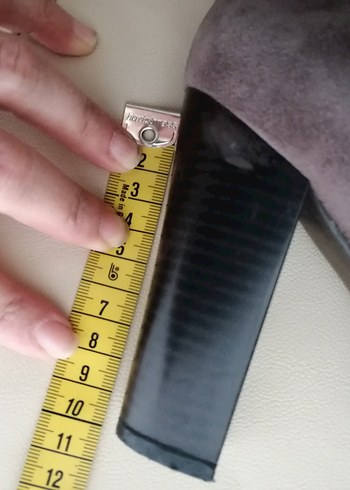 Kahverengi Süet Stiletto Topuklu Kadın Bot - Görsel 6