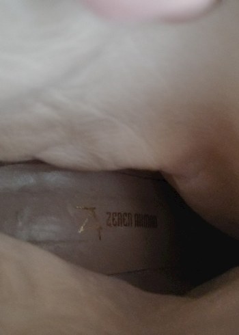 Kahverengi Süet Stiletto Topuklu Kadın Bot - Görsel 5