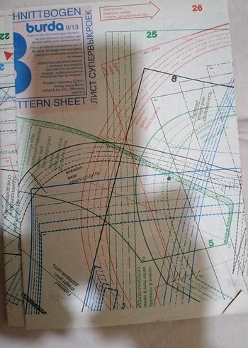 2013/Ağustos Burda Evrensel Moda Dergisi - Sonbahar Trendleri - Görsel 4