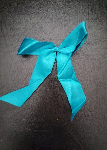 Turkuaz Renkli Fiyonk - Görsel 2