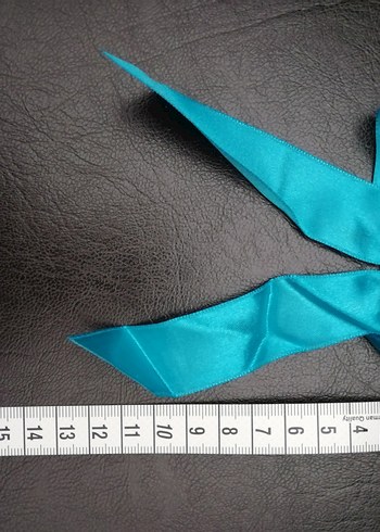 Turkuaz Renkli Fiyonk - Görsel 4