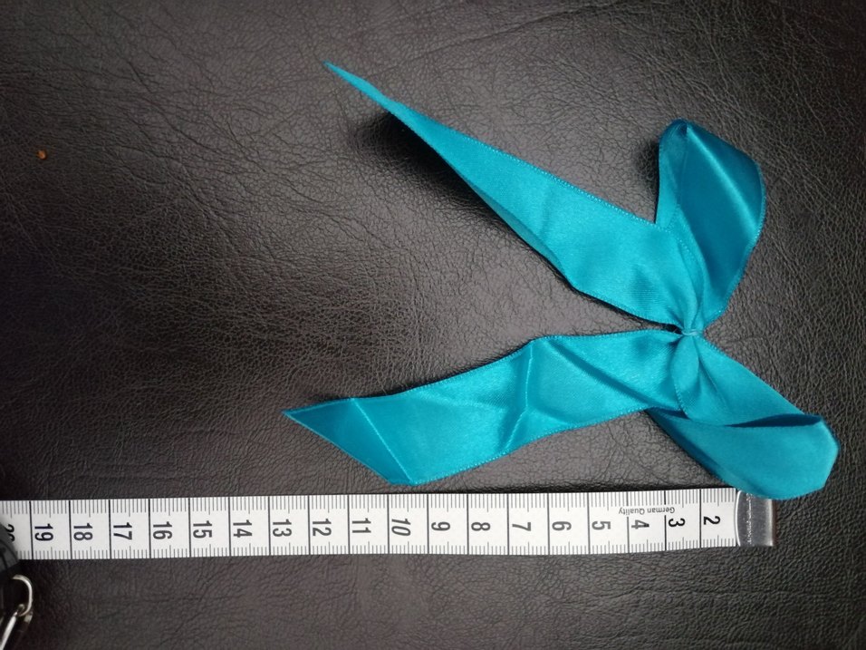 Turkuaz Renkli Fiyonk - Görsel 4