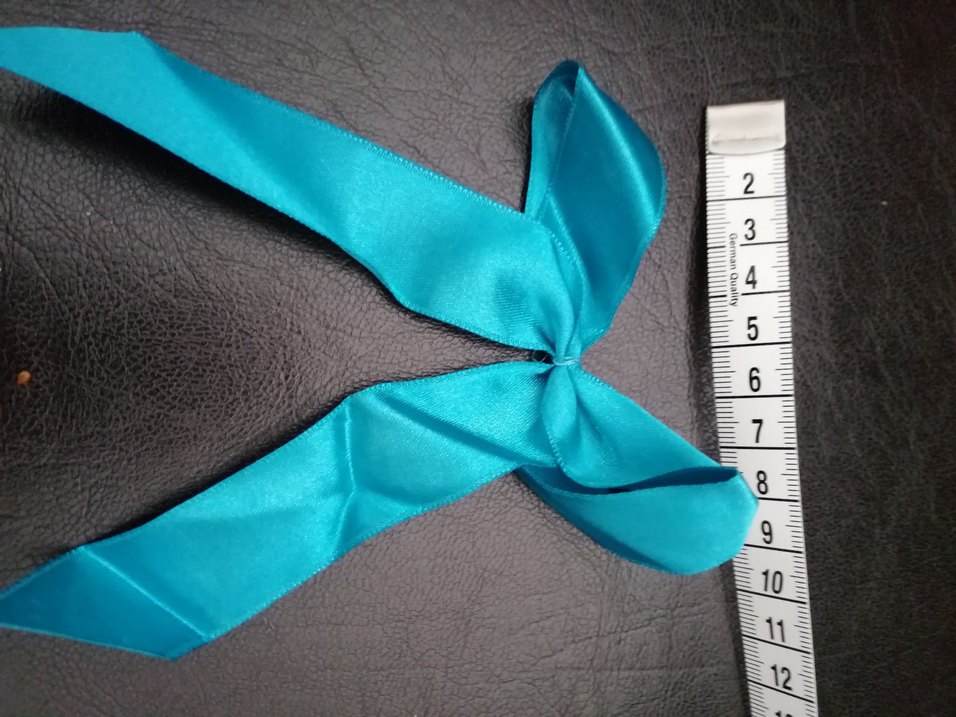 Turkuaz Renkli Fiyonk - Görsel 3