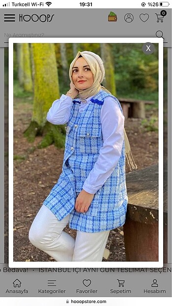 m Beden HOOOPS TÜVİT YELEK