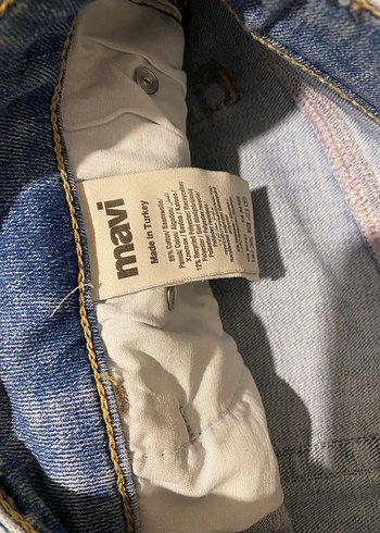 Mavi Kadın Kot Şort - Görsel 10