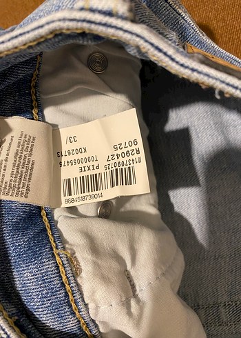 Mavi Kadın Denim Mini Şort - Görsel 4