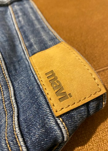 Mavi Kadın Denim Mini Şort - Görsel 8