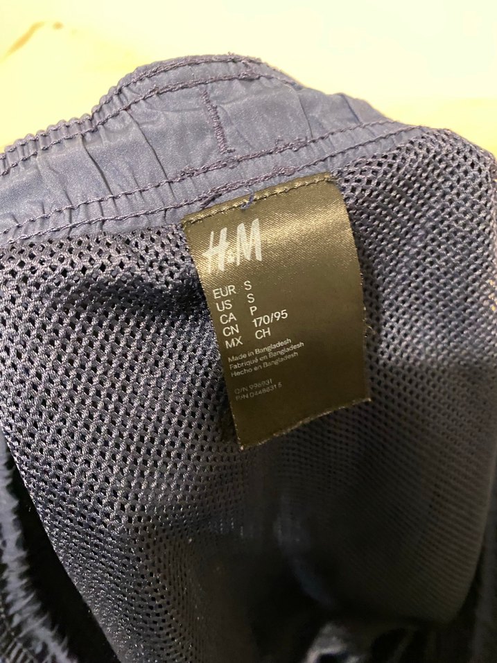 H&M Erkek Lacivert Mini Şort Mayo - Görsel 4