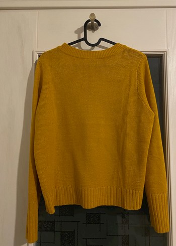 H&M Hardal Triko Kadın Kazak - Görsel 2