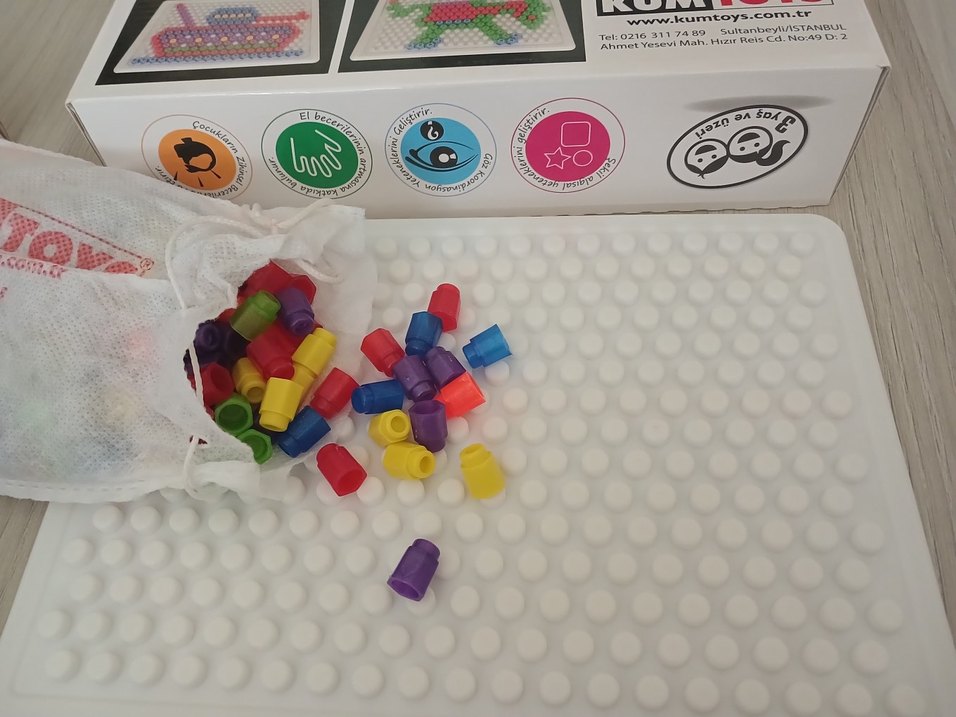 Becerikli Boncuklar Eğitici Oyuncak-KUMTOYS - Görsel 3