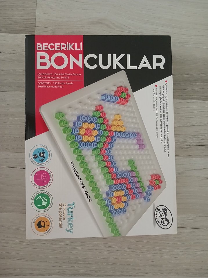 Becerikli Boncuklar Eğitici Oyuncak-KUMTOYS - Görsel 2
