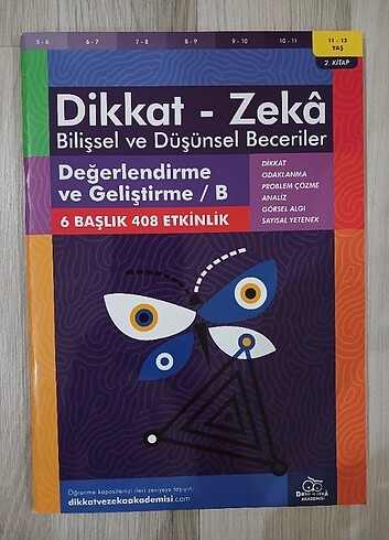 Dikkat-Zeka Bilişsel ve Düşünsel beceri 