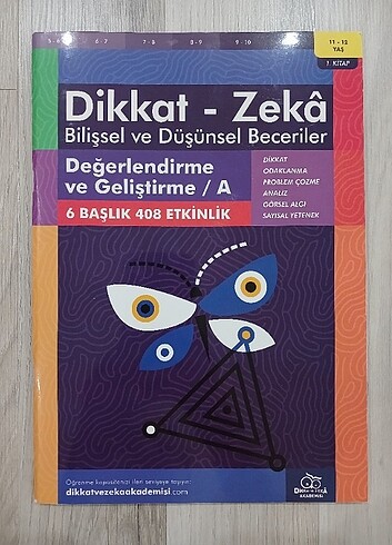 Dikkat-Zeka Bilişsel ve Düşünsel beceri 