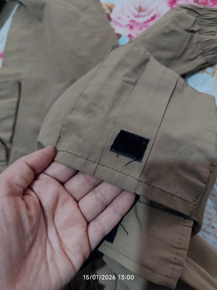 Kahverengi kargo pantolon - Görsel 5