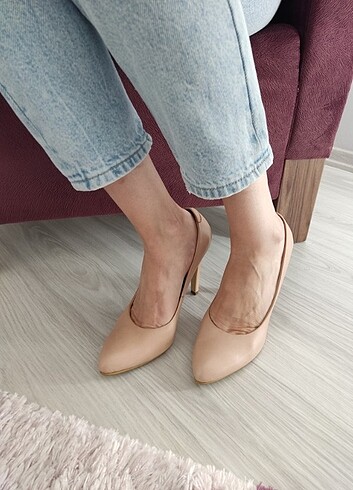Diğer Stiletto, bej rengi,39 numara