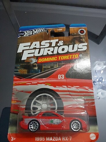 Hot Wheels Fast and Furious Dominic Toretto 1995 Mazda RX-7