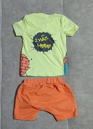 Diğer Erkek Bebek Tshirt Şort Takım