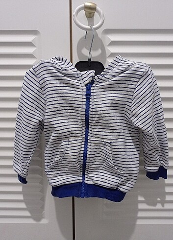 LC Waikiki LC Waikiki Erkek Bebek Kapüşonlu Fermuarlı Sweatshirt