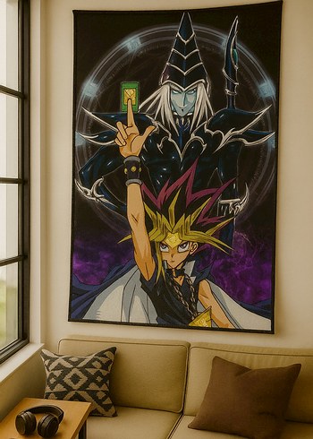 Yu-Gi-Oh! Temalı Duvar Kilimi
