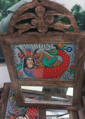 Mardin gelin aynalı Şahmeran tablo